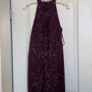 Adrianna Papell fully beaded gown